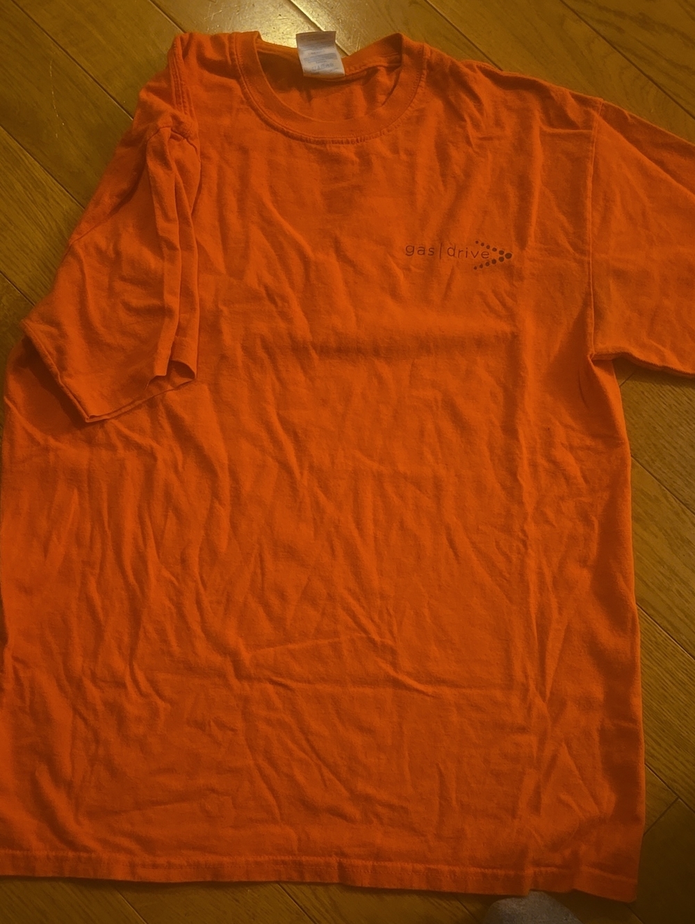 Gildan Bright Orange Short Sleeve Crew Neck Tee